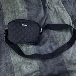 DKNY Black Belt Bag